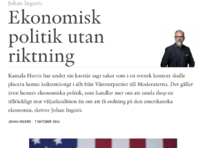 Johan Ingerö om amerikansk politik.